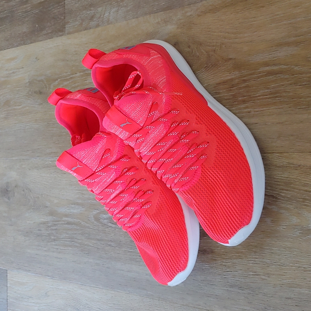 NEW Puma Ignite Flash Evoknit Stipped Shoes 190515-02 Size 9.5